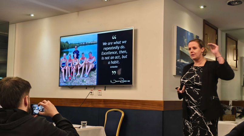 Naomi Riches MBE delivers an inspiring training event to Premier members